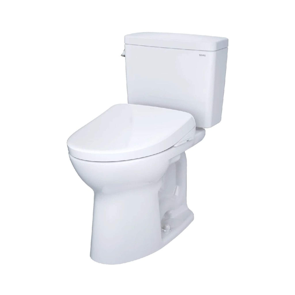 [MW7764736CEFGA#01] TOTO Drake 1.28 GPF Universal Height Toilet With S7A Auto Open Bidet Seat And Auto Flush (SAK73826) – SAK
