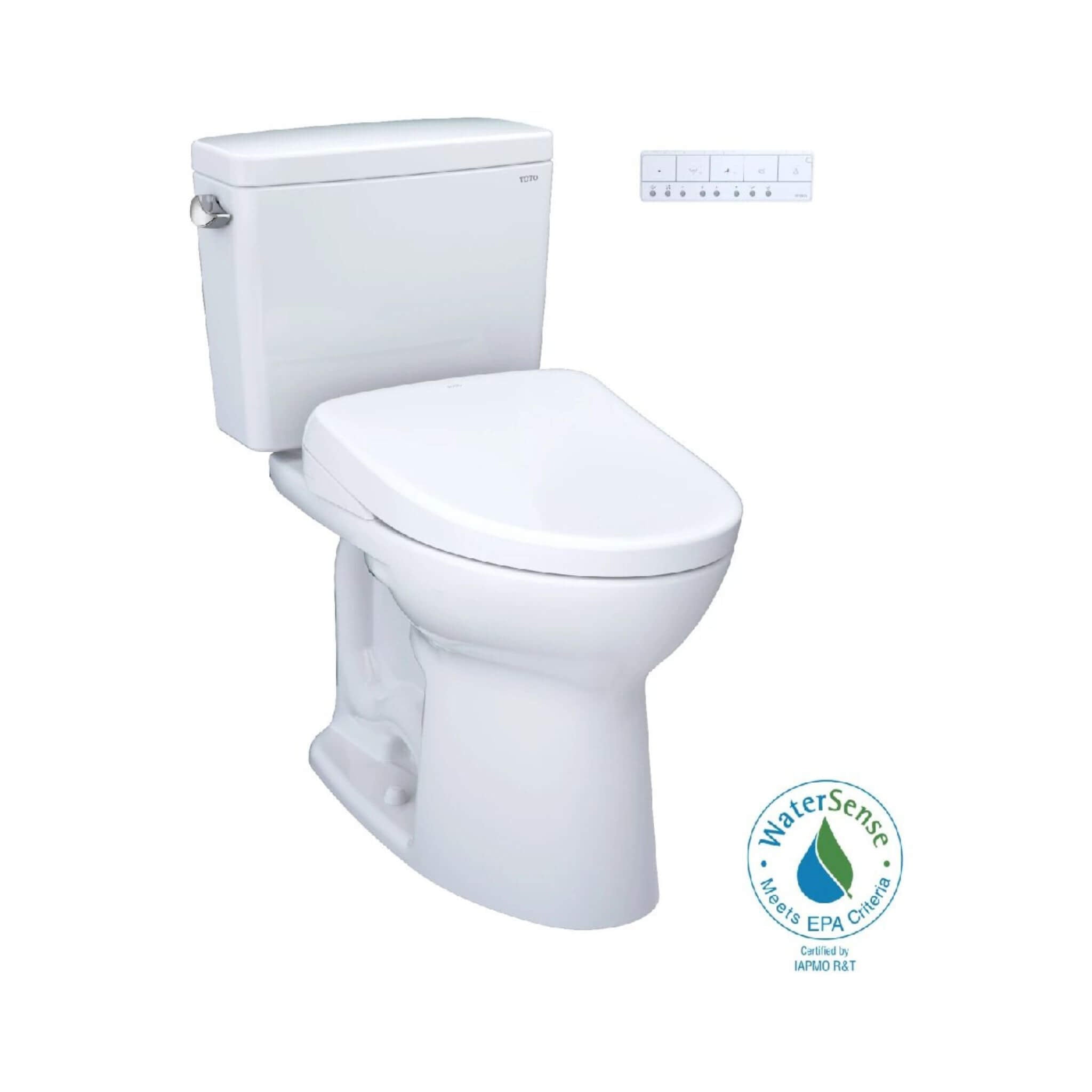 [MW7764736CEFGA#01] TOTO Drake 1.28 GPF Universal Height Toilet With S7A Auto Open Bidet Seat And Auto Flush (SAK73826) – SAK