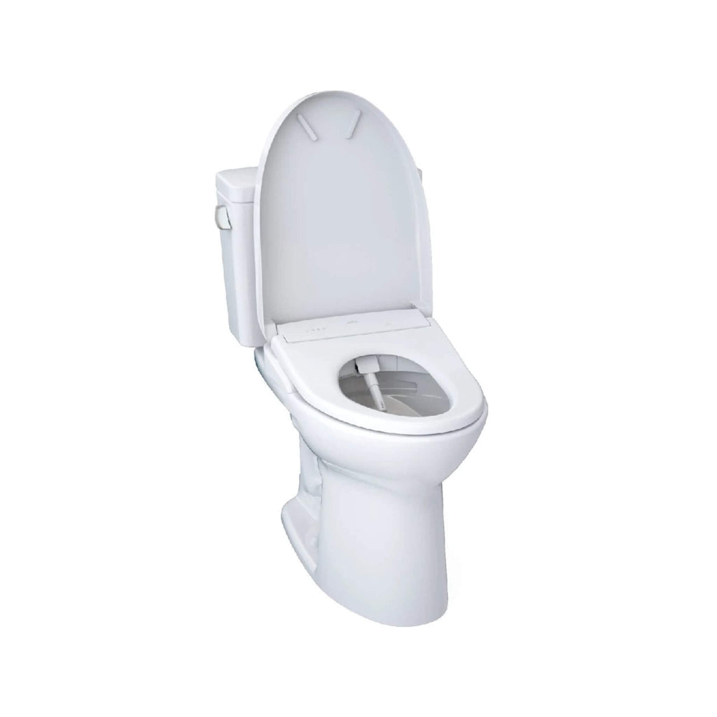 [MW7764736CEFGA.10#01] TOTO Drake Washlet S7A With 1.28 GPF Universal Height 10-Inch Rough-In Elongated Bidet Toilet (SAK3569