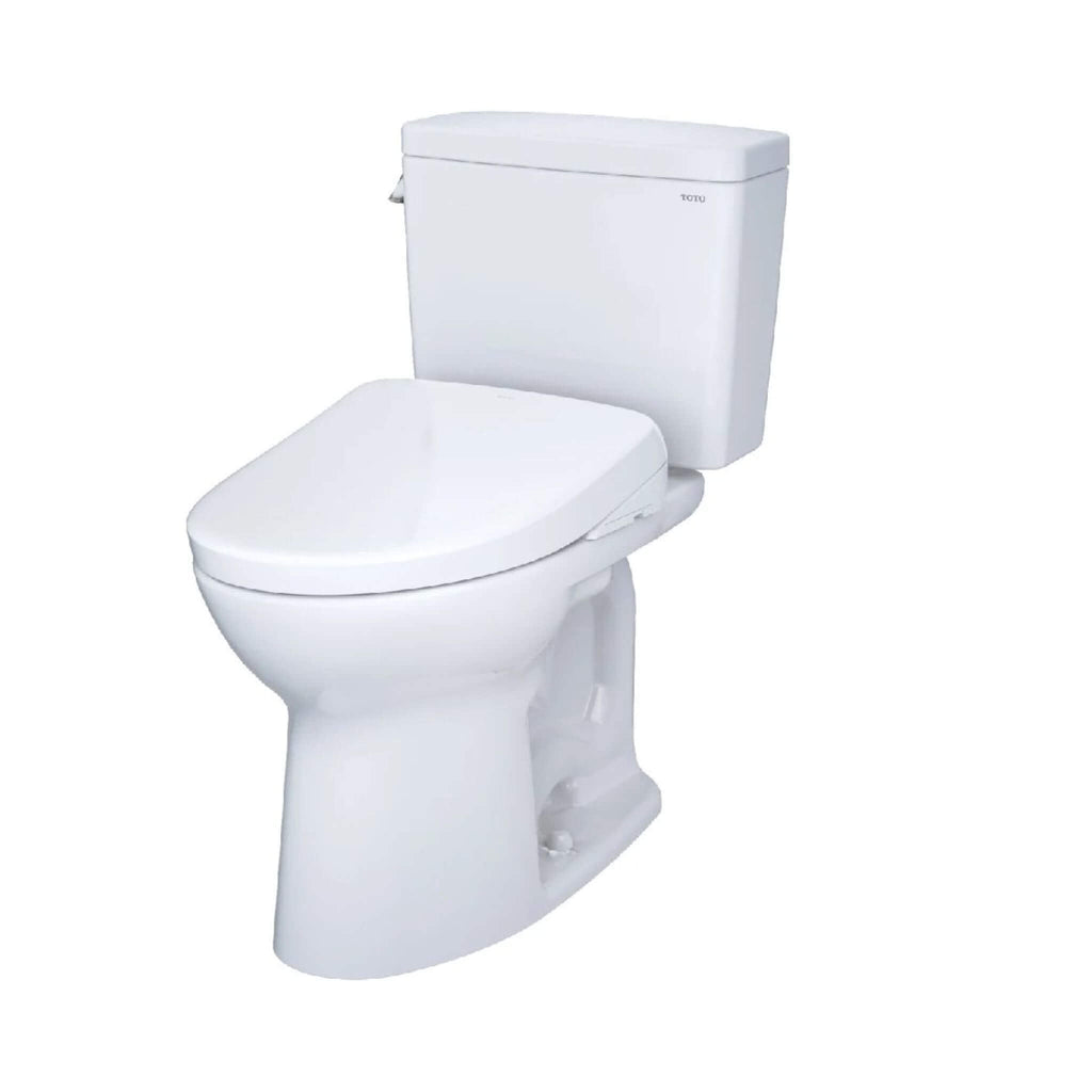 [MW7764726CEFGA.10#01] TOTO Drake 1.28 GPF Universal Height Toilet 10-Inch Rough In With Washlet S7 Bidet Seat (SAK32478) – S