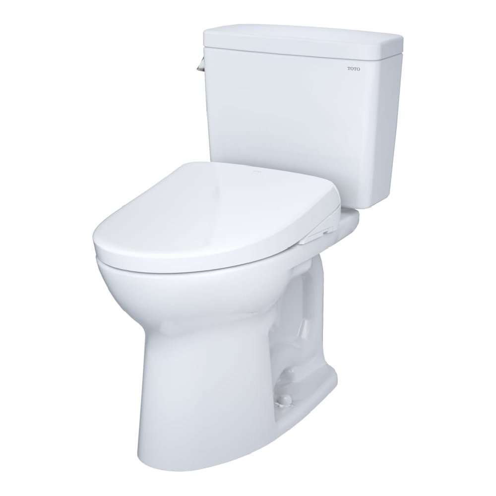 [MW7764736CSFG.10#01] TOTO Drake 1.6 GPF Elongated Chair Height Toilet With Washlet S7A And 10" Rough In (SAK78513) – SAKSBY 