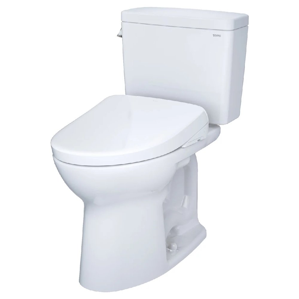 [MW7764736CSFGA#01] TOTO Drake 1.6 GPF Elongated Toilet With S7A Auto Open Bidet Seat And EWater (SAK15280) – SAKSBY WHOLESAL
