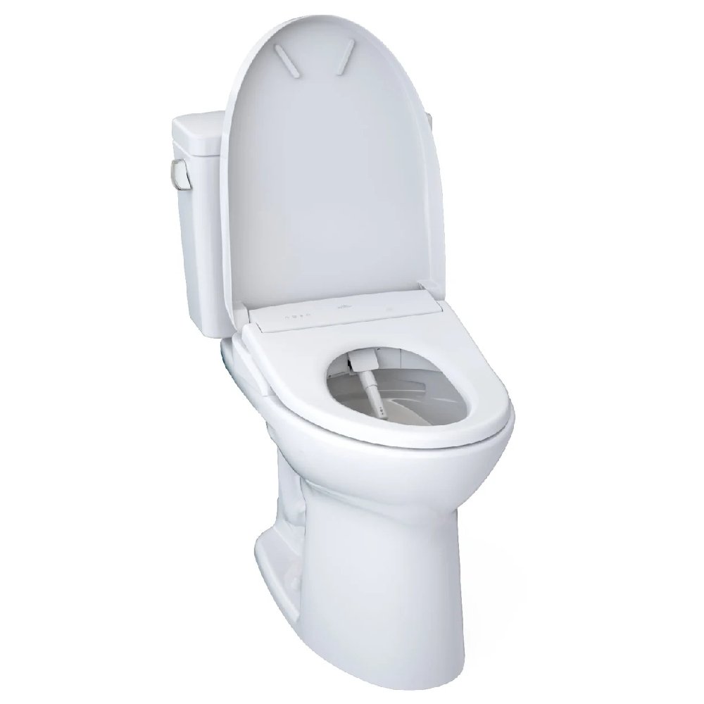 [MW7764736CSFGA#01] TOTO Drake 1.6 GPF Elongated Toilet With S7A Auto Open Bidet Seat And EWater (SAK15280) – SAKSBY WHOLESAL