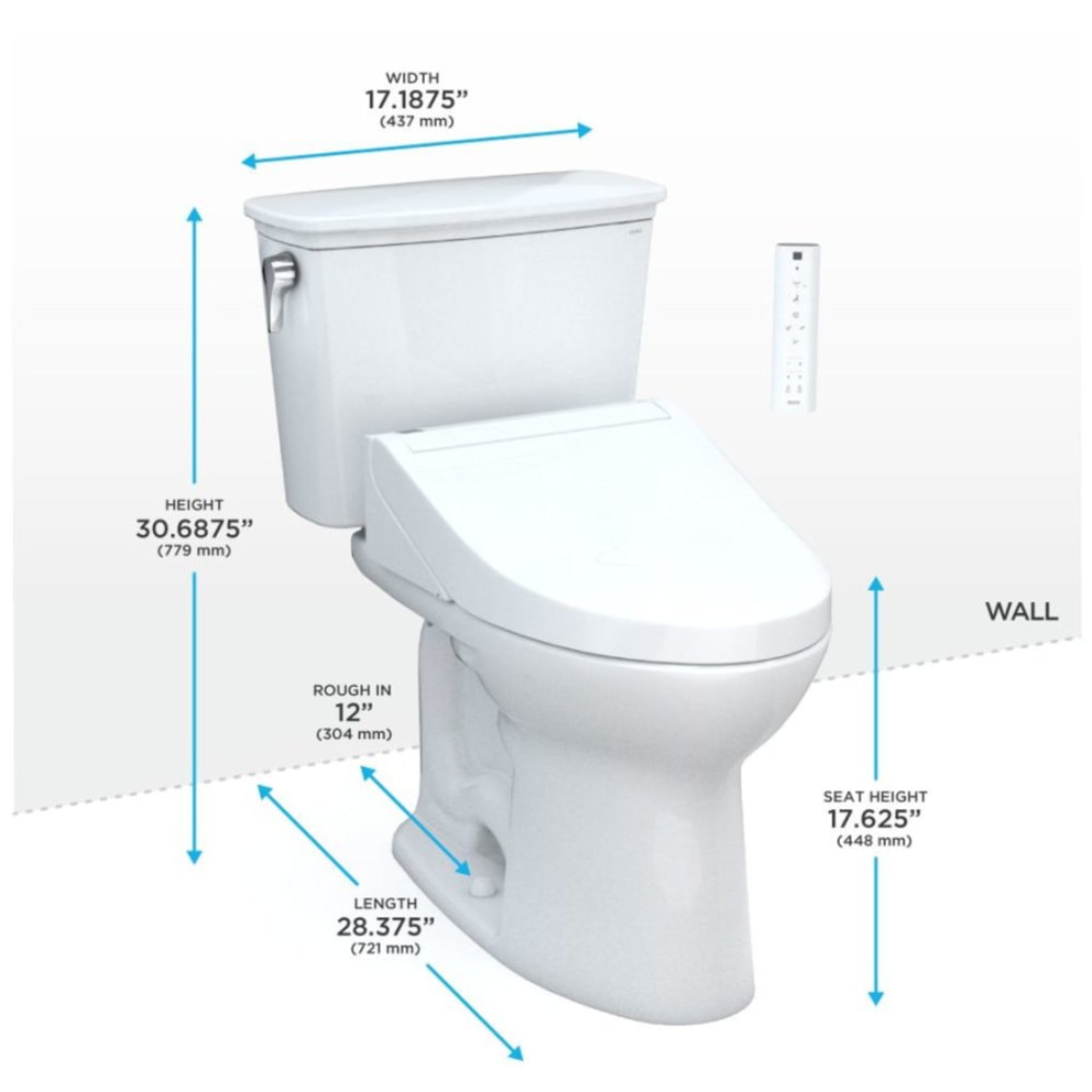 [MW7863084CEFG#01] TOTO Drake Transitional Washlet C5 Bidet Seat With 1.28 GPF Universal Height Toilet (SAK79421) – SAKSBY WH