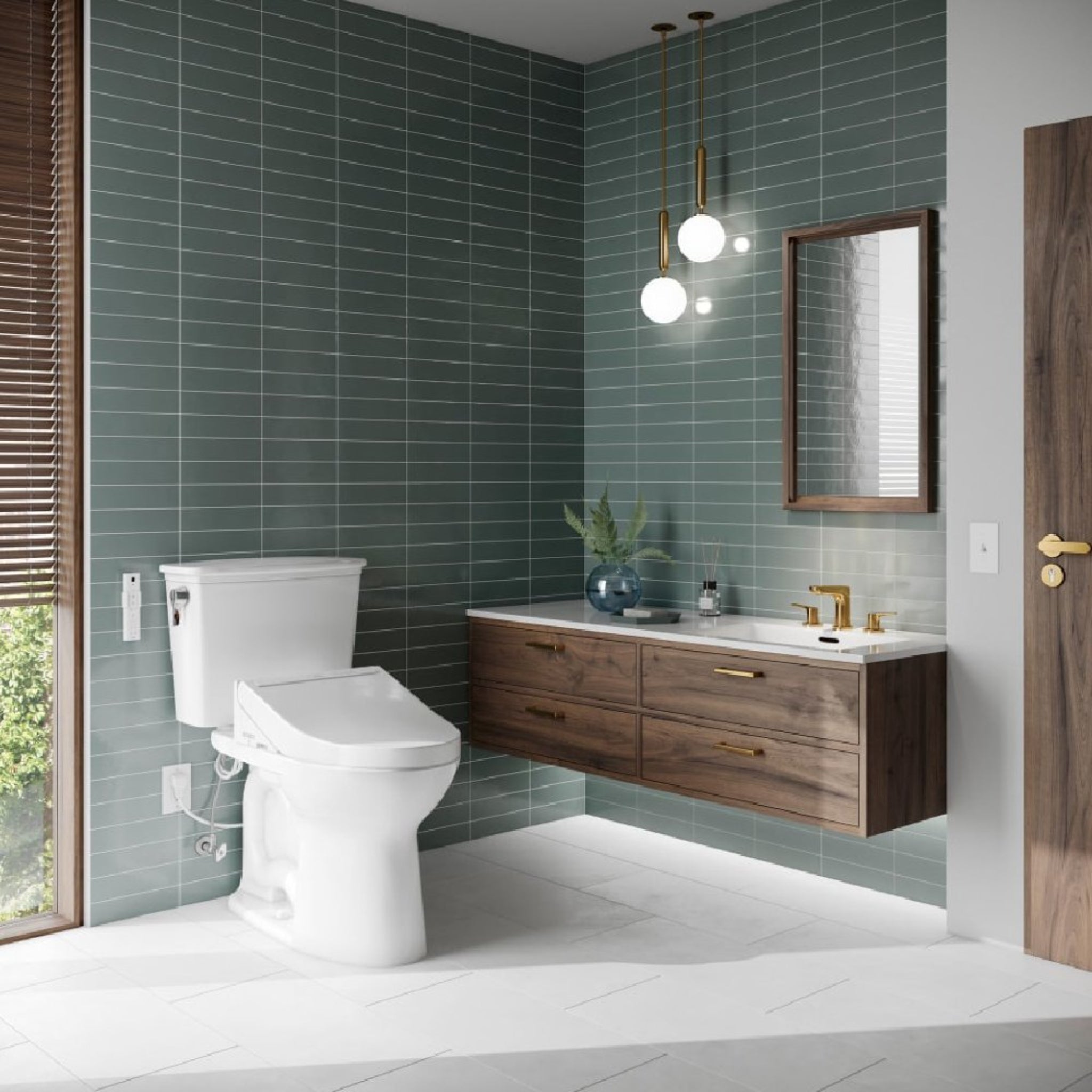 [MW7863084CEFG#01] TOTO Drake Transitional Washlet C5 Bidet Seat With 1.28 GPF Universal Height Toilet (SAK79421) – SAKSBY WH