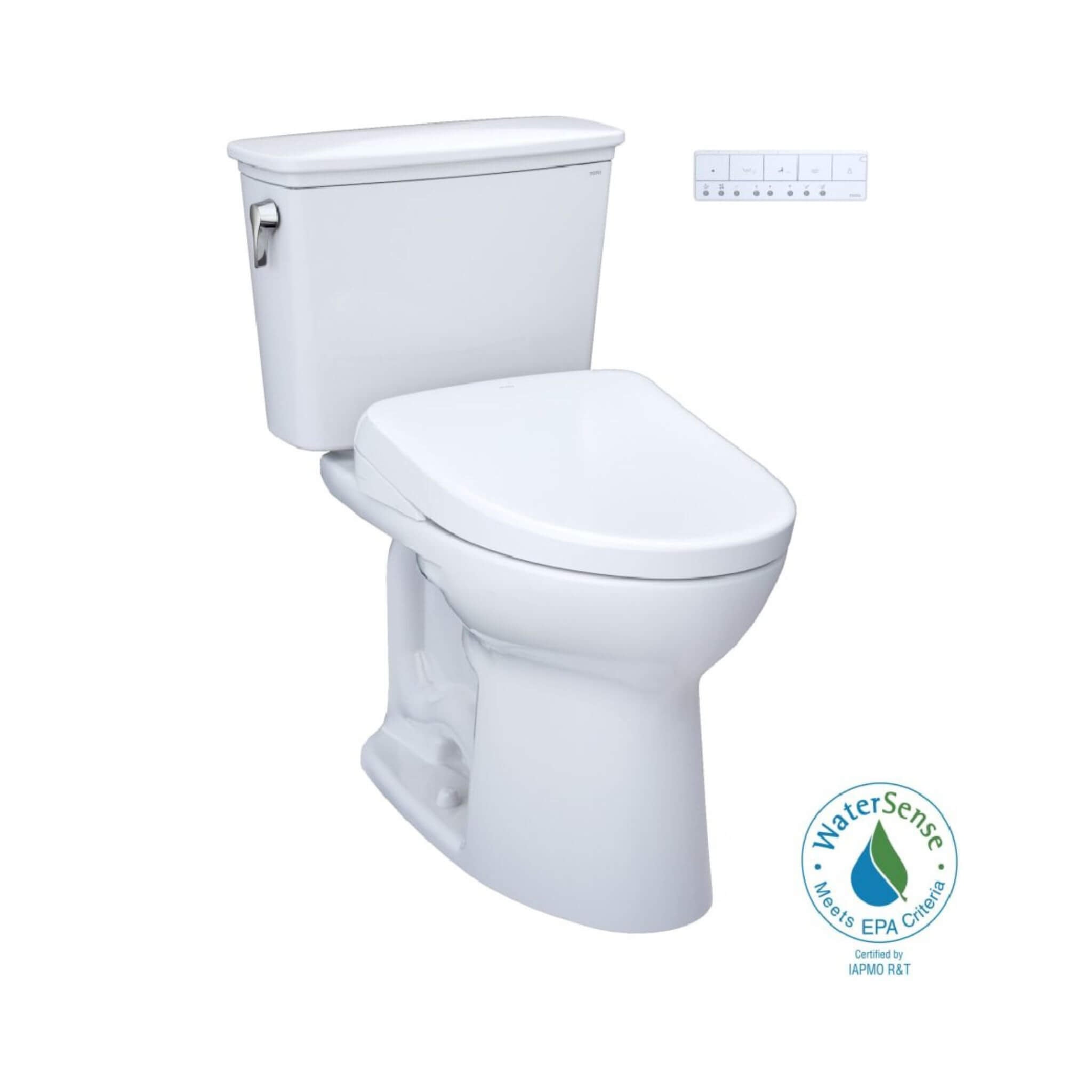[MW7864726CEFG.10#01] TOTO Drake Elongated Chair Height Transitional Toilet With S7 Bidet Seat And 10" Rough In (SAK95631) – 
