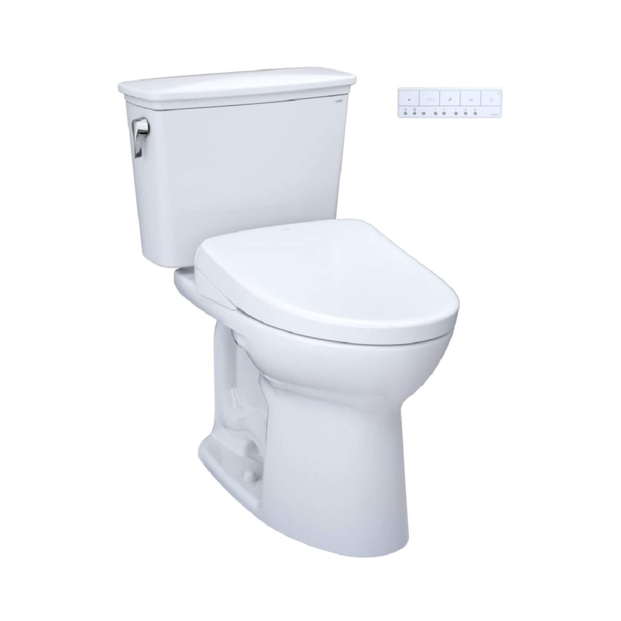 [MW7864726CEFG.10#01] TOTO Drake Elongated Chair Height Transitional Toilet With S7 Bidet Seat And 10" Rough In (SAK95631) – 