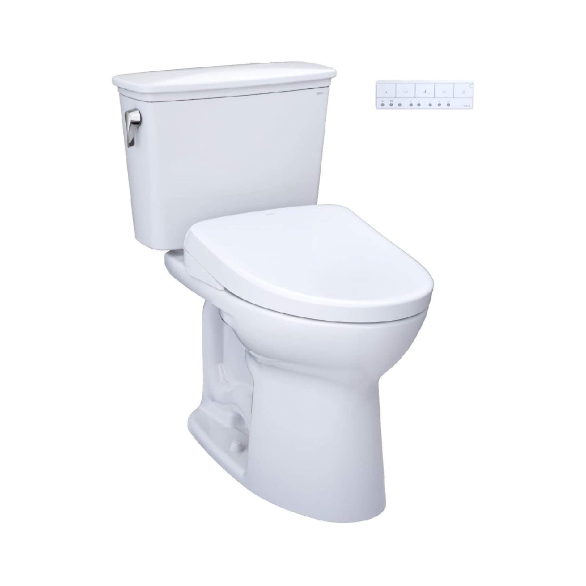 [MW7864726CEG#01] TOTO Drake 1.28 GPF Tornado Flush Washlet Toilet With S7 Bidet Seat (SAK27632) – SAKSBY WHOLESALE, view 3