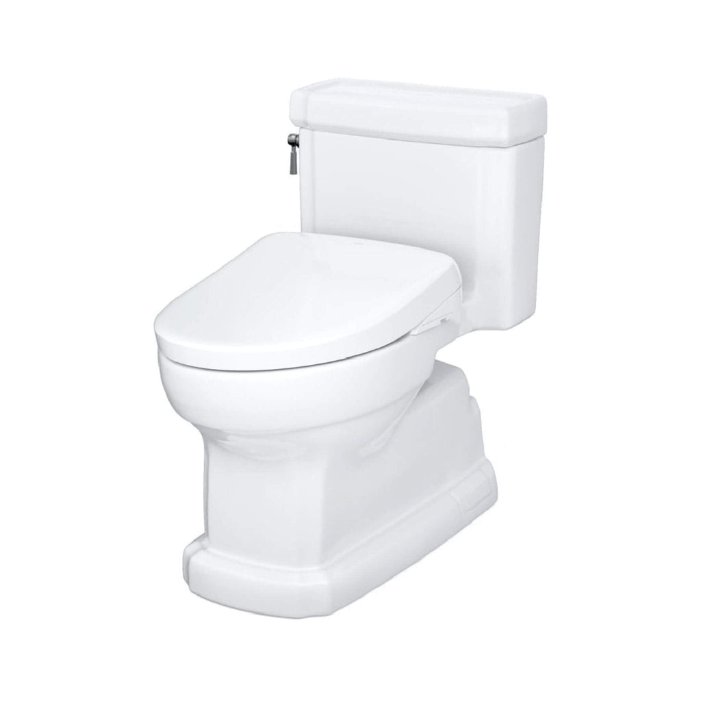 [MW9744734CEFGA#01] TOTO Guinevere 1.28 GPF Elongated Chair Height Toilet With Washlet+ S7A Tornado Auto Flush (SAK41037) – S