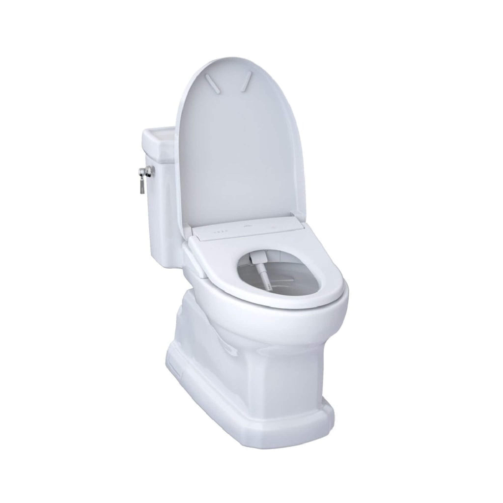 [MW9744734CEFGA#01] TOTO Guinevere 1.28 GPF Elongated Chair Height Toilet With Washlet+ S7A Tornado Auto Flush (SAK41037) – S
