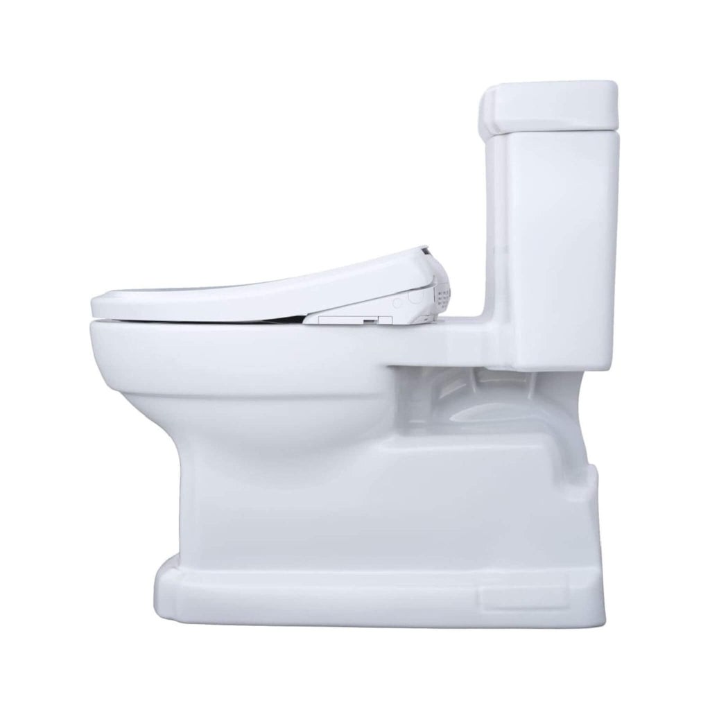[MW9744734CEFGA#01] TOTO Guinevere 1.28 GPF Elongated Chair Height Toilet With Washlet+ S7A Tornado Auto Flush (SAK41037) – S