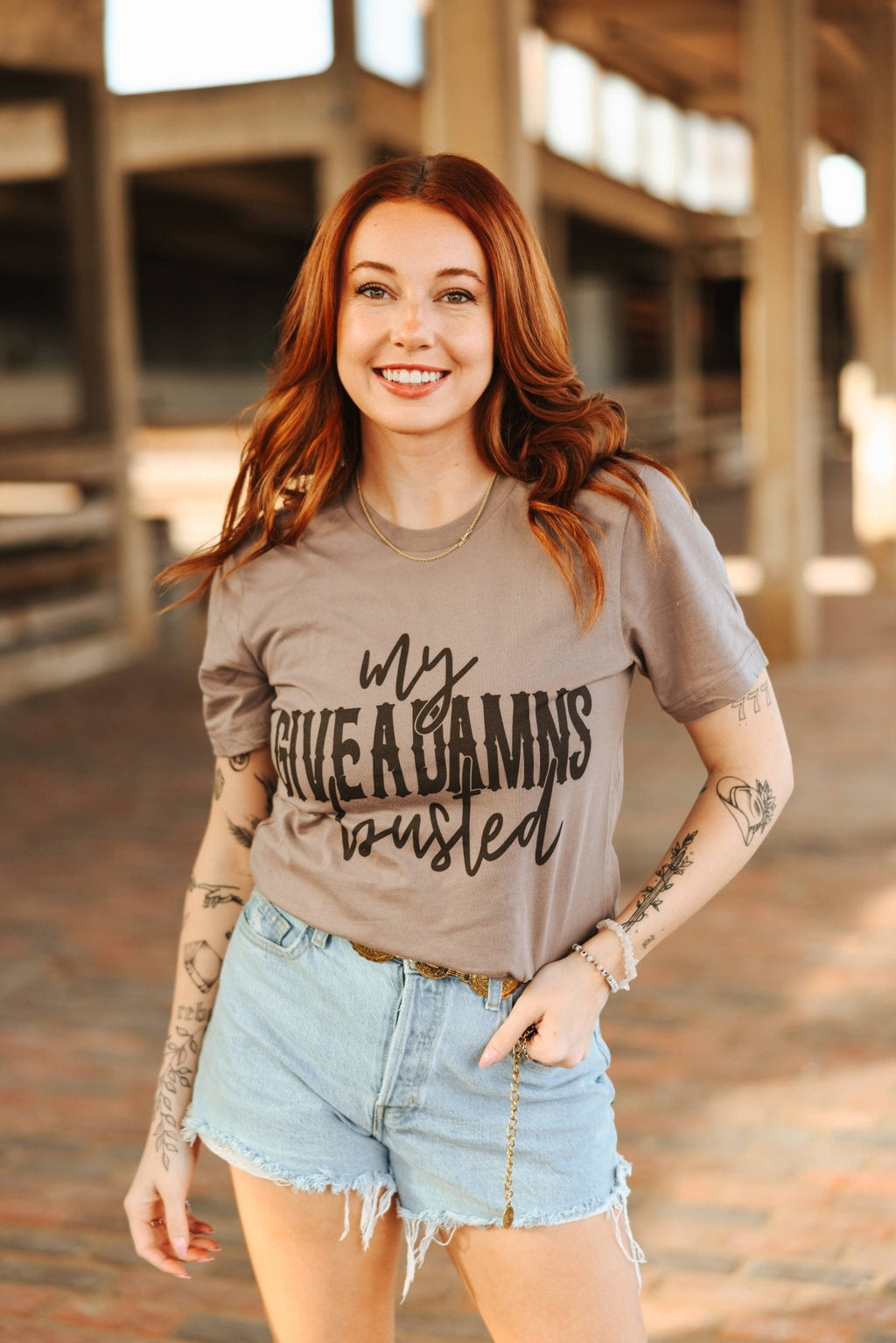Wild Junkie My Give A Damns Busted Graphic Tee — main product shot
