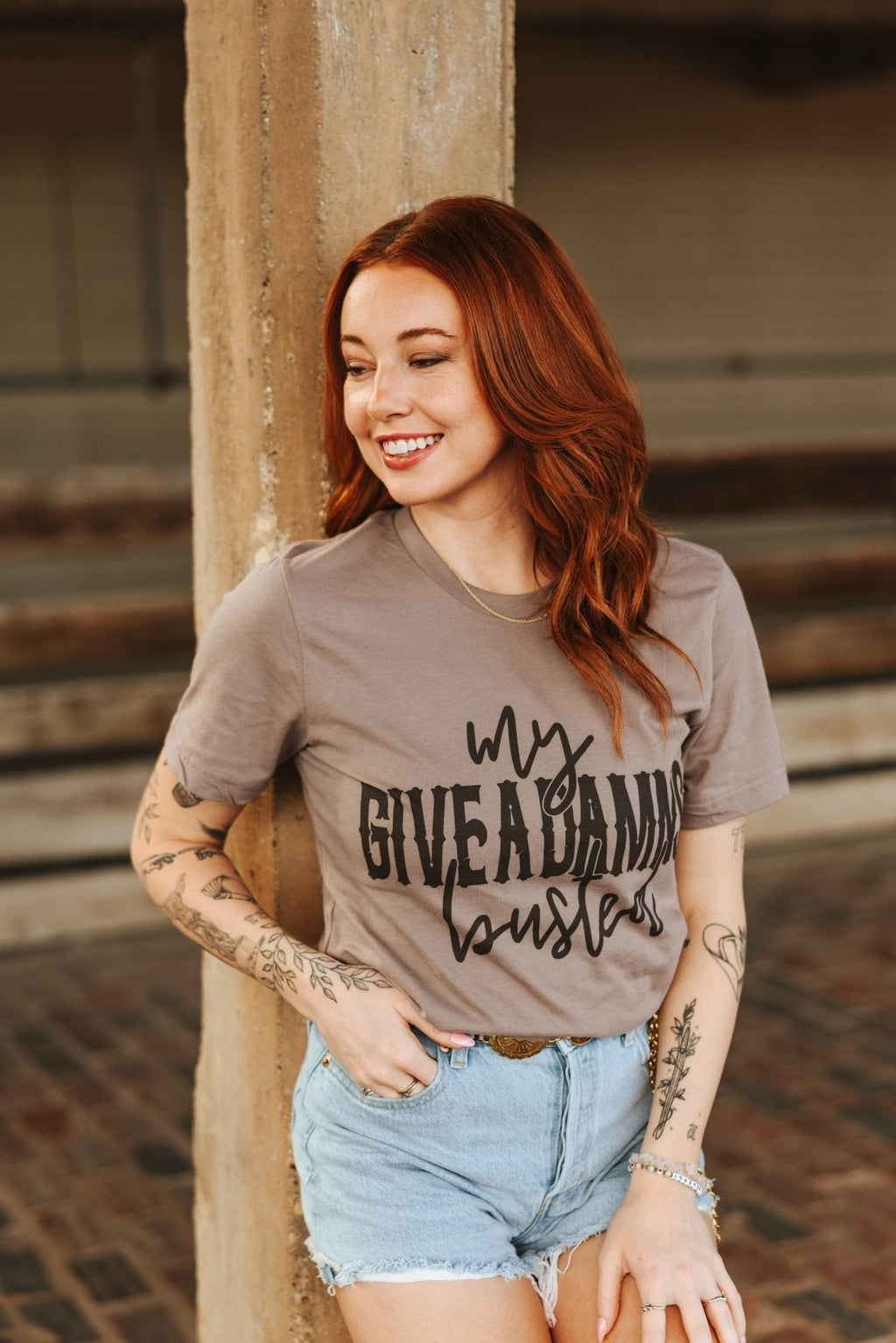 Wild Junkie My Give A Damns Busted Graphic Tee — lifestyle context
