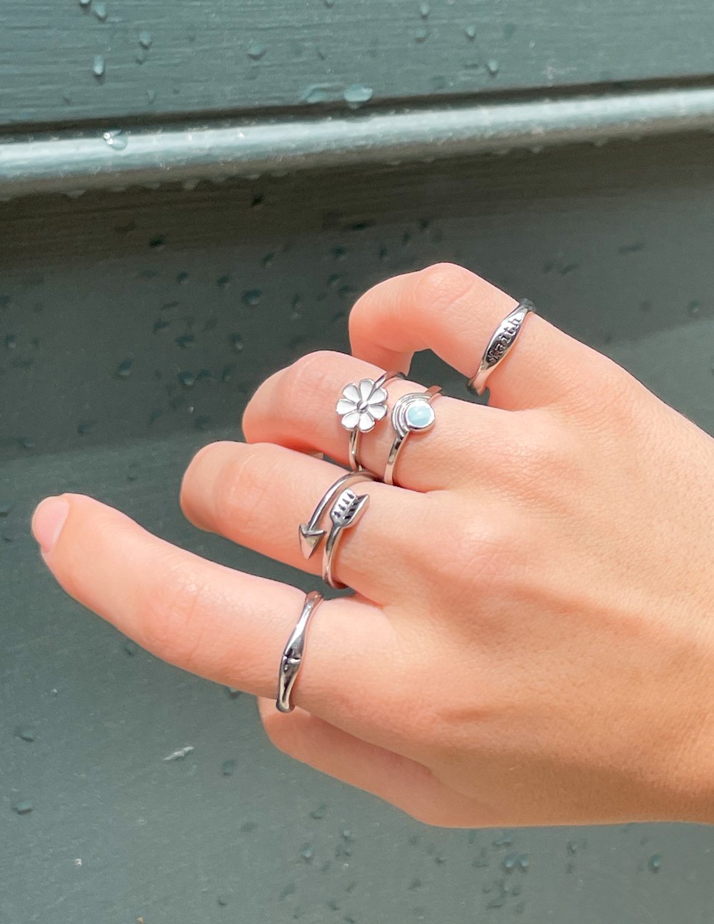 Elevated Faith Mystery Ring — lifestyle worn / used context