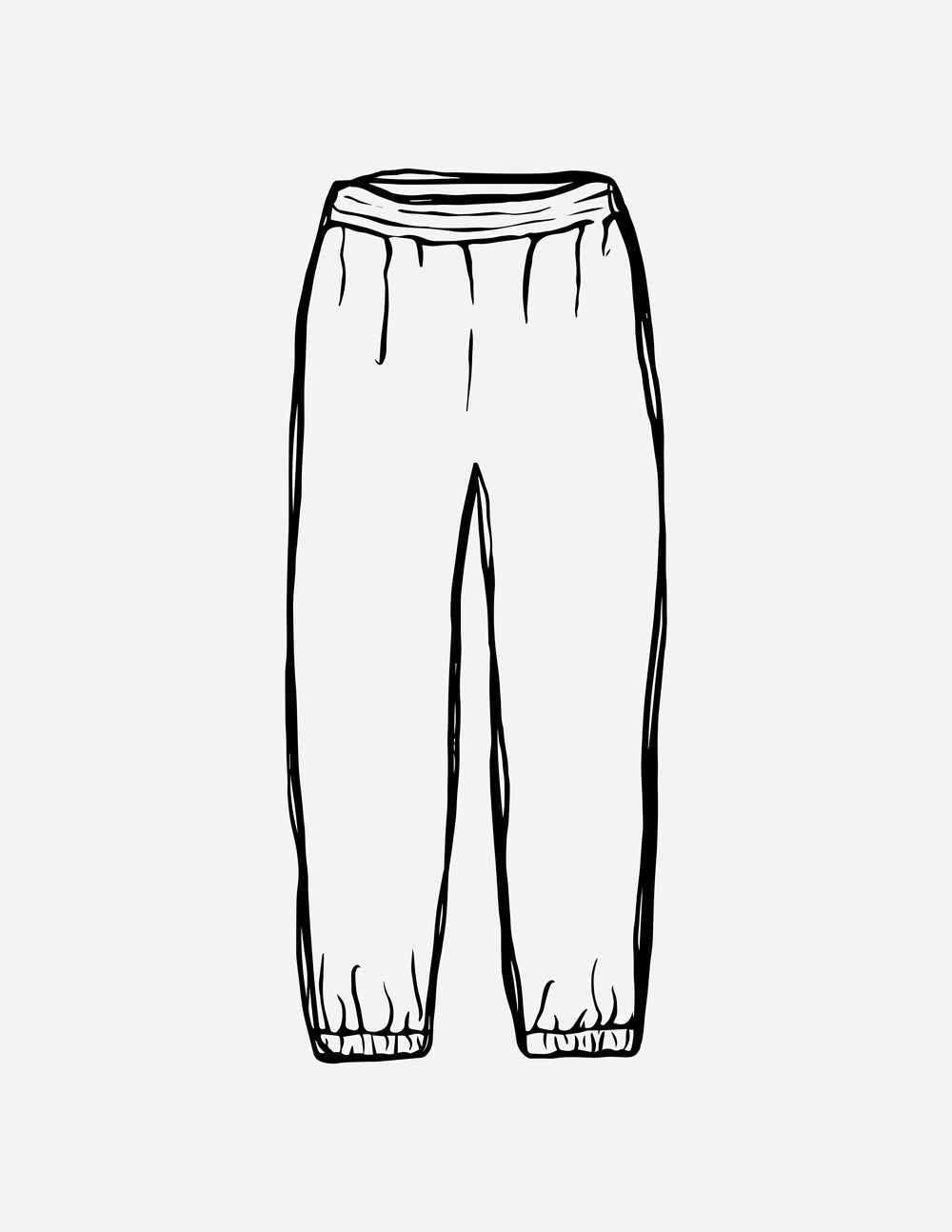Elevated Faith Mystery Sweatpant — back view