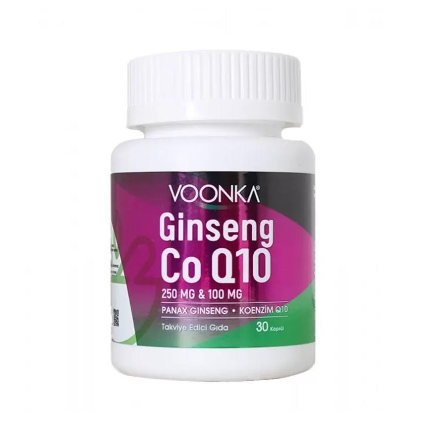 Voonka Ginseng & Coenzyme Q10 - 30 Capsules