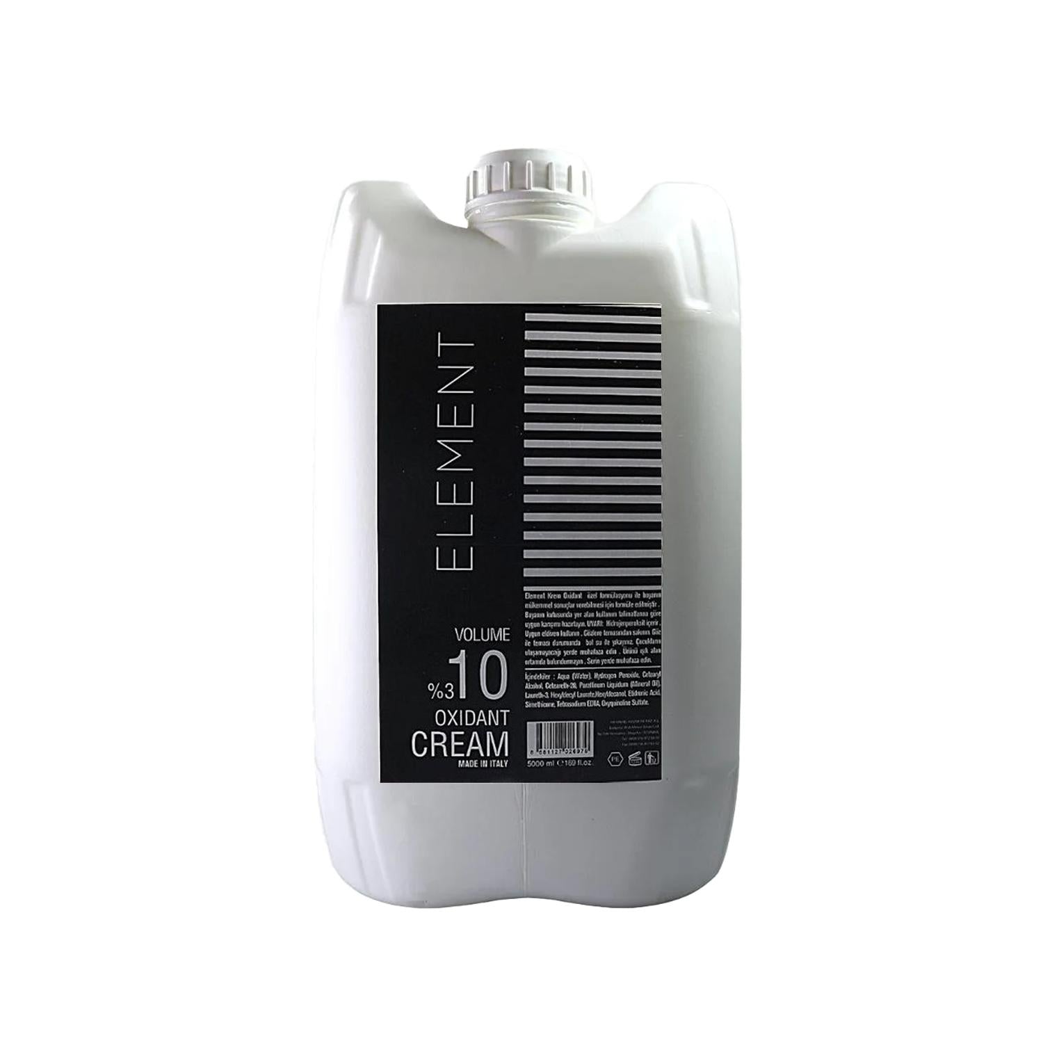 Element 10 Volume Oksidan 5000 ml - Bulk Hair Oxidant for Professionals & Home Users
