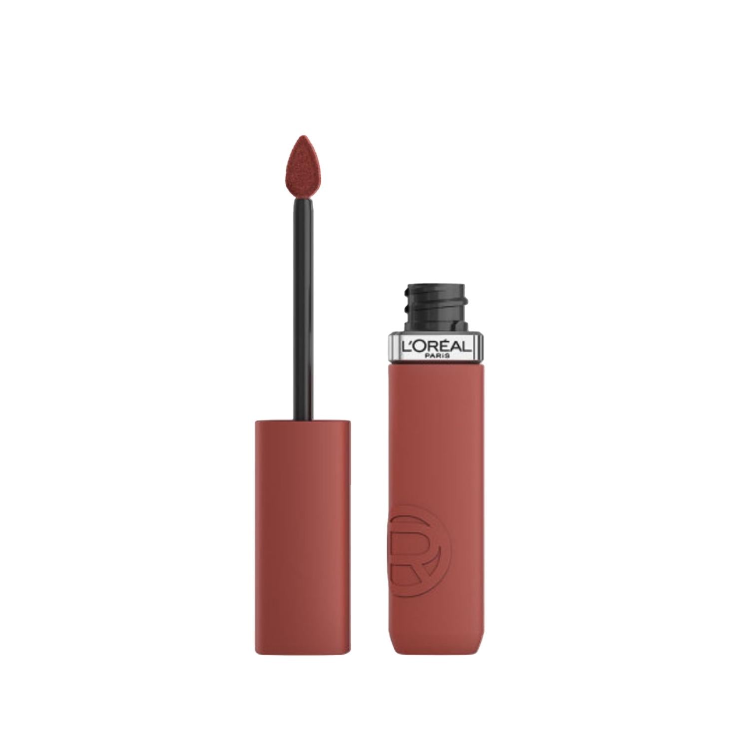 Loreal Paris Infaillible Matte Resistance Liquid Lipstick - Long-Lasting Matte Finish, Precise Application, Affordable Cosmetics