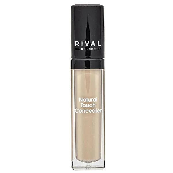 Rival de Loop Natural Touch Liquid Concealer: Banish Dark Circles & Blemishes - Affordable, All Skin Types, Brightening Under Eye Coverage
