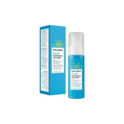 Maruderm SPF50+ Moisturizing Sunscreen Lotion - Vegan, Non-Comedogenic Sun Protection with Hyaluronic Acid