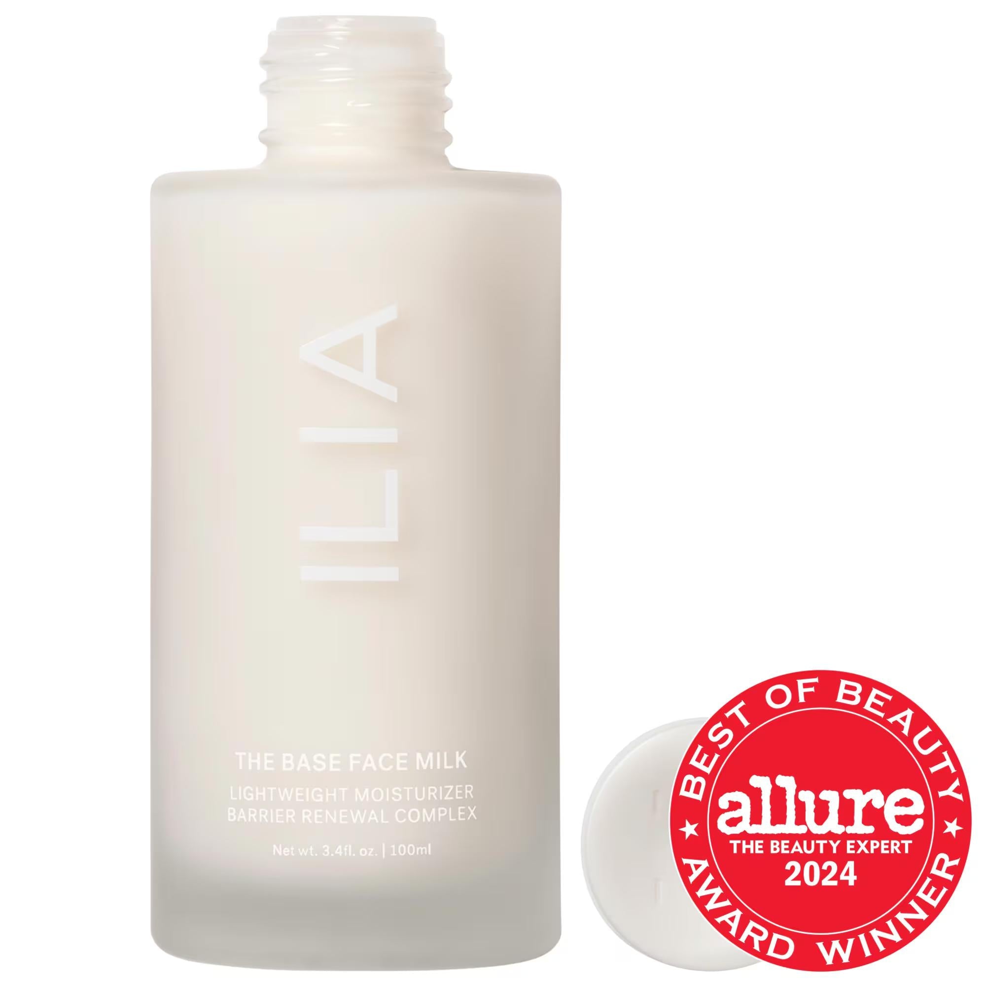 The Base Face Milk Essence & Lightweight Moisturizer with Hyaluronic Acid - Vegan Skincare for Sensitive Skin