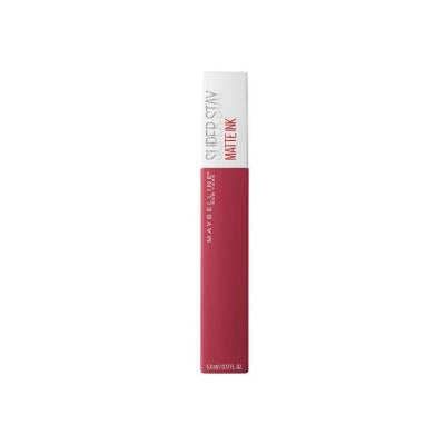 Maybelline New York SuperStay Matte Ink Liquid Lipstick 80 Ruler - Long Lasting Matte Finish Lip Color