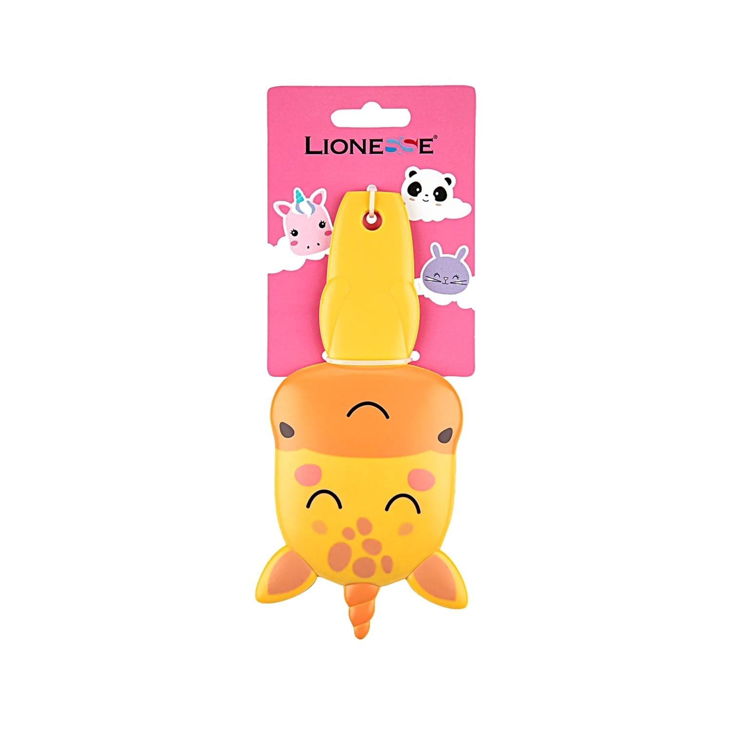 Lionesse Children's Hair Brush - Gentle Detangling for Kids, Easy Hair Care for Parents