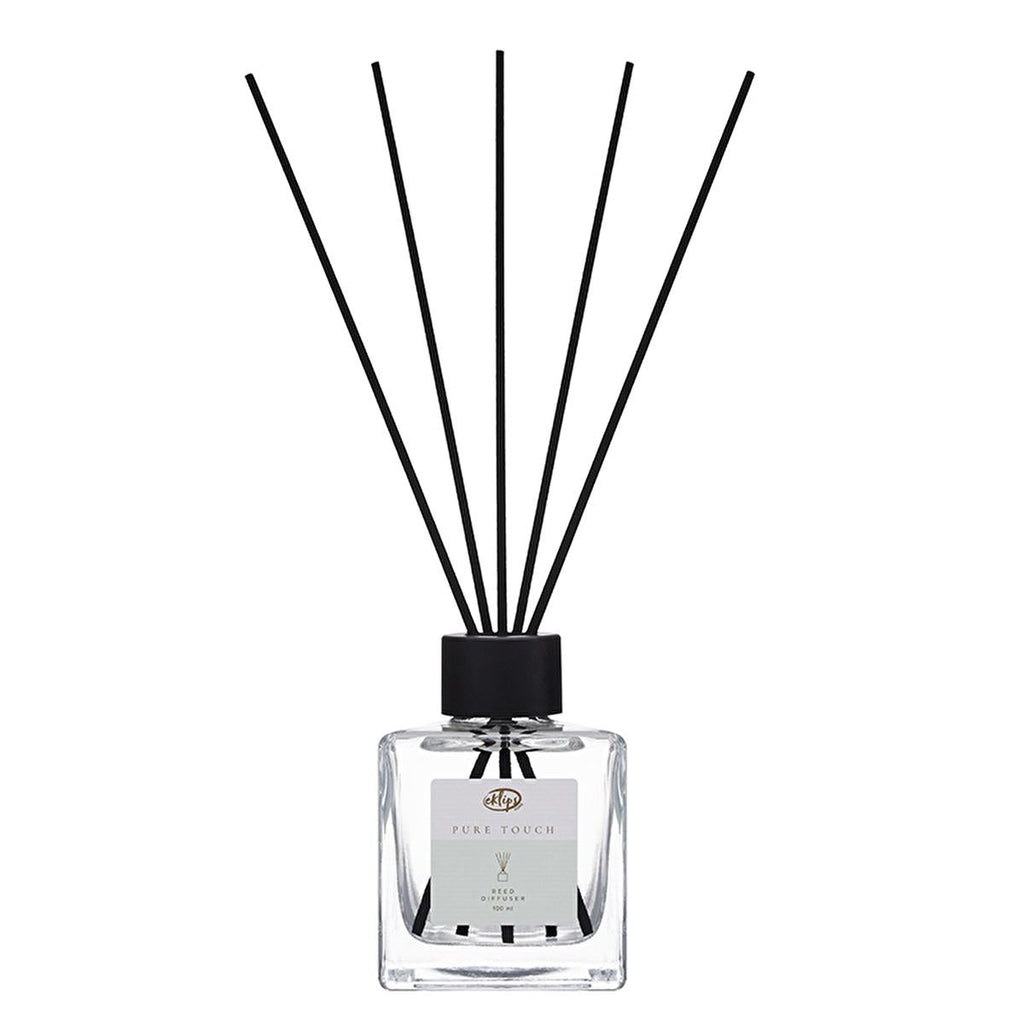 Eklips 100ml Reed Diffuser Pure Touch Floral Musk Scent Home Fragrance