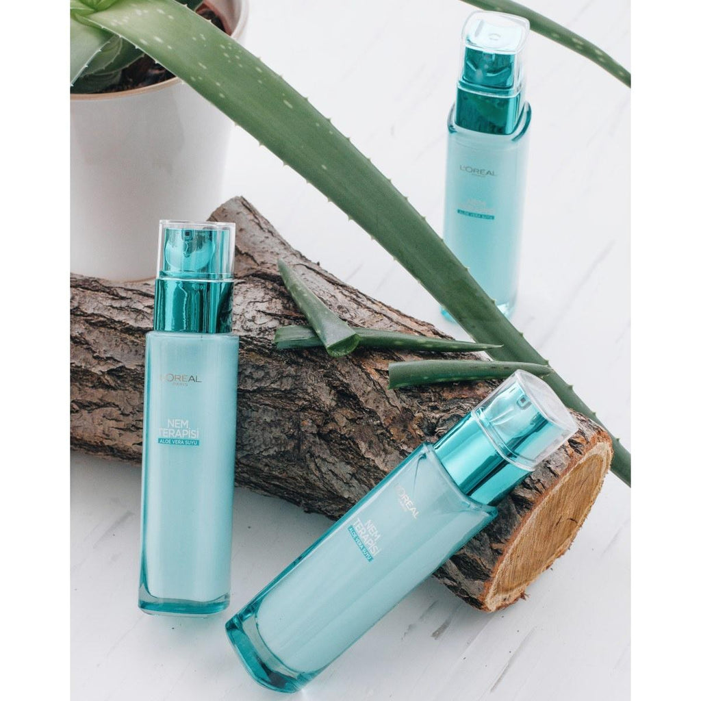 L'Oreal Paris Nem Terapisi Aloe Vera Face Moisturizer for Dry & Sensitive Skin - 2.37 fl oz