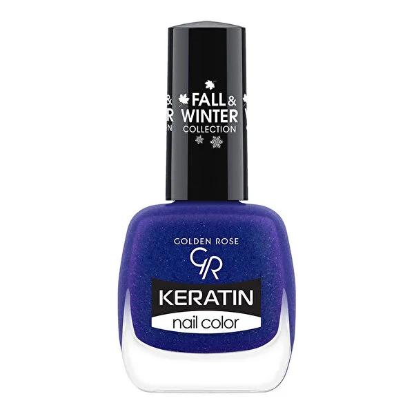 Golden Rose Keratin Nail Polish - Long-Lasting Color & Nourishing Care for Vibrant Nails