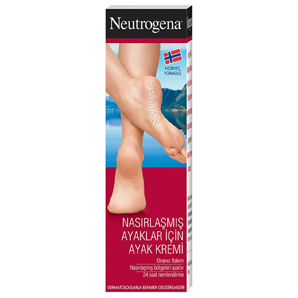Neutrogena Foot Cream for Calloused Feet - Urea-Based Moisturizing Cream for Dry Skin Relief - 1.69 fl oz