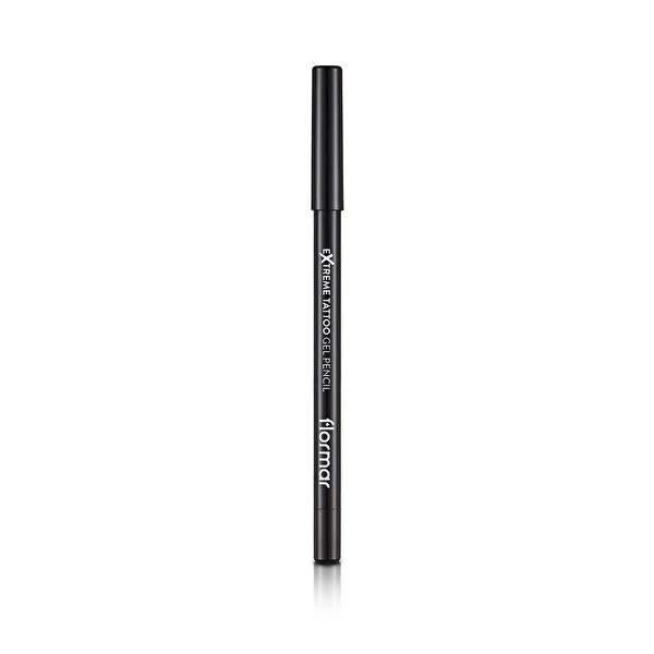 Flormar Extreme Tattoo Gel Eyeliner Pencil - 06 - Intense Color, Waterproof, Long Lasting, Smudge-Proof Eye Makeup