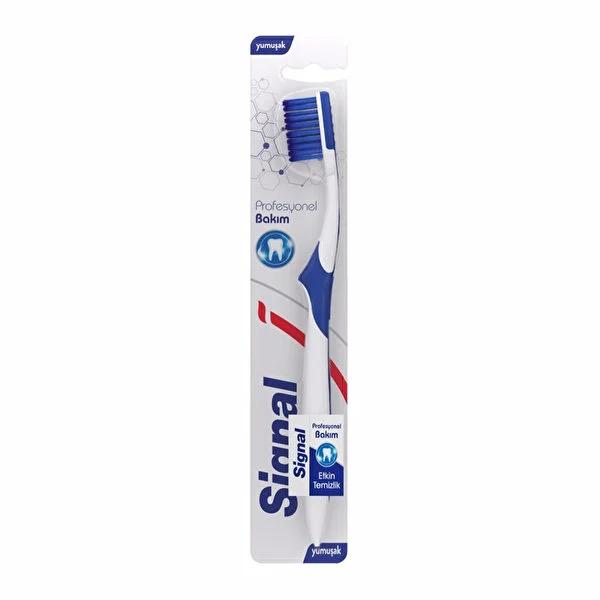 Signal Soft Bristle Manual Toothbrush - Gentle Oral Care, Ergonomic Design for Effective Teeth Cleaning
