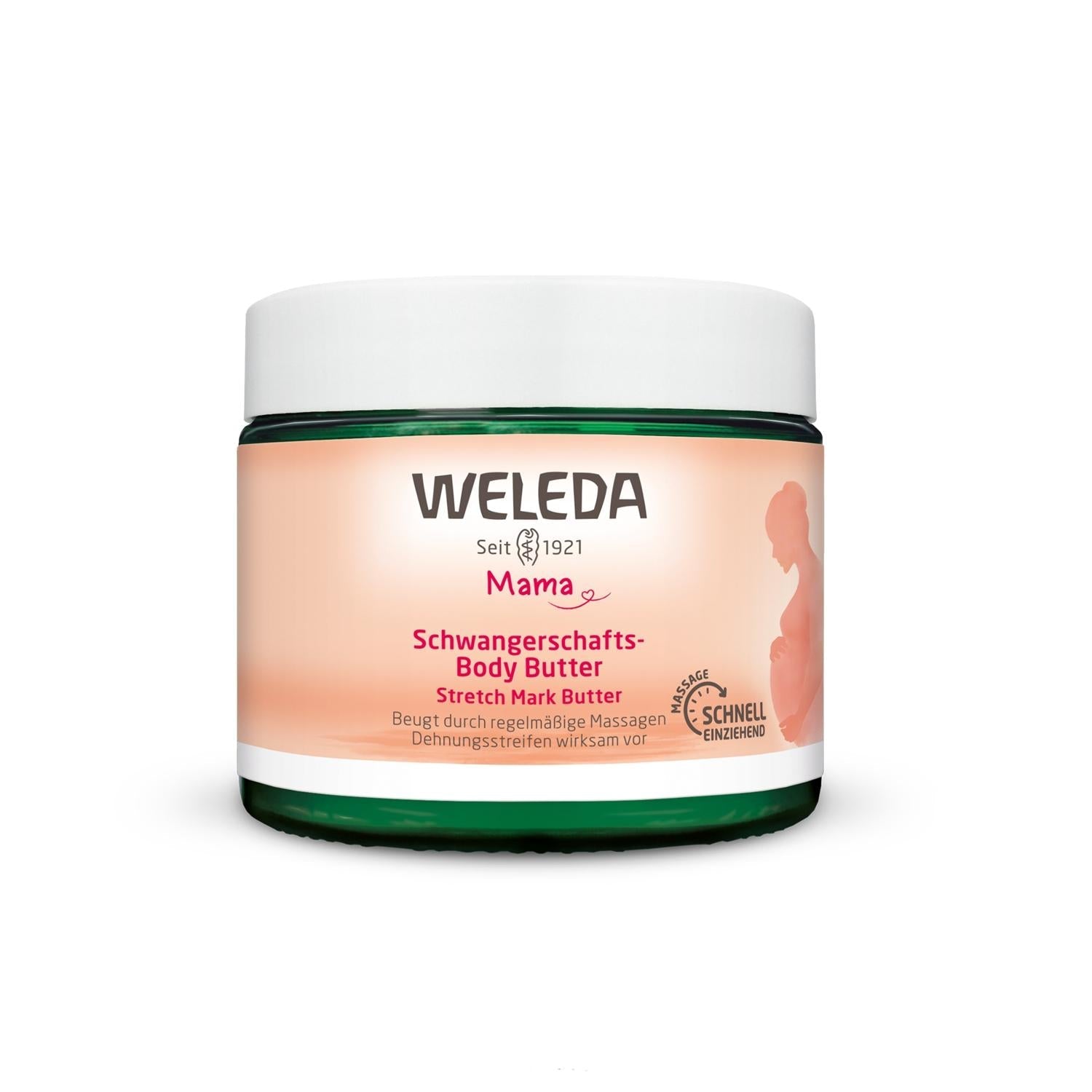 Weleda Stretch Mark Cream - Natural Skincare for Pregnancy, 5.07 fl oz