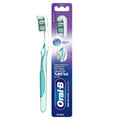 Oral-B Pro-3DW Advanced Whitening Manual Toothbrush: Charcoal Infused Bristles for Stain Removal - Whiter Teeth & Fresh Breath