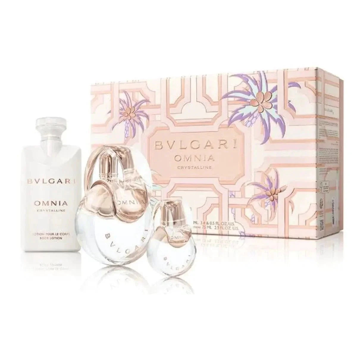 MANDOTOS BVLGARI Omnia Crystalline Essence Set Women's EDP — Set bottle product shot