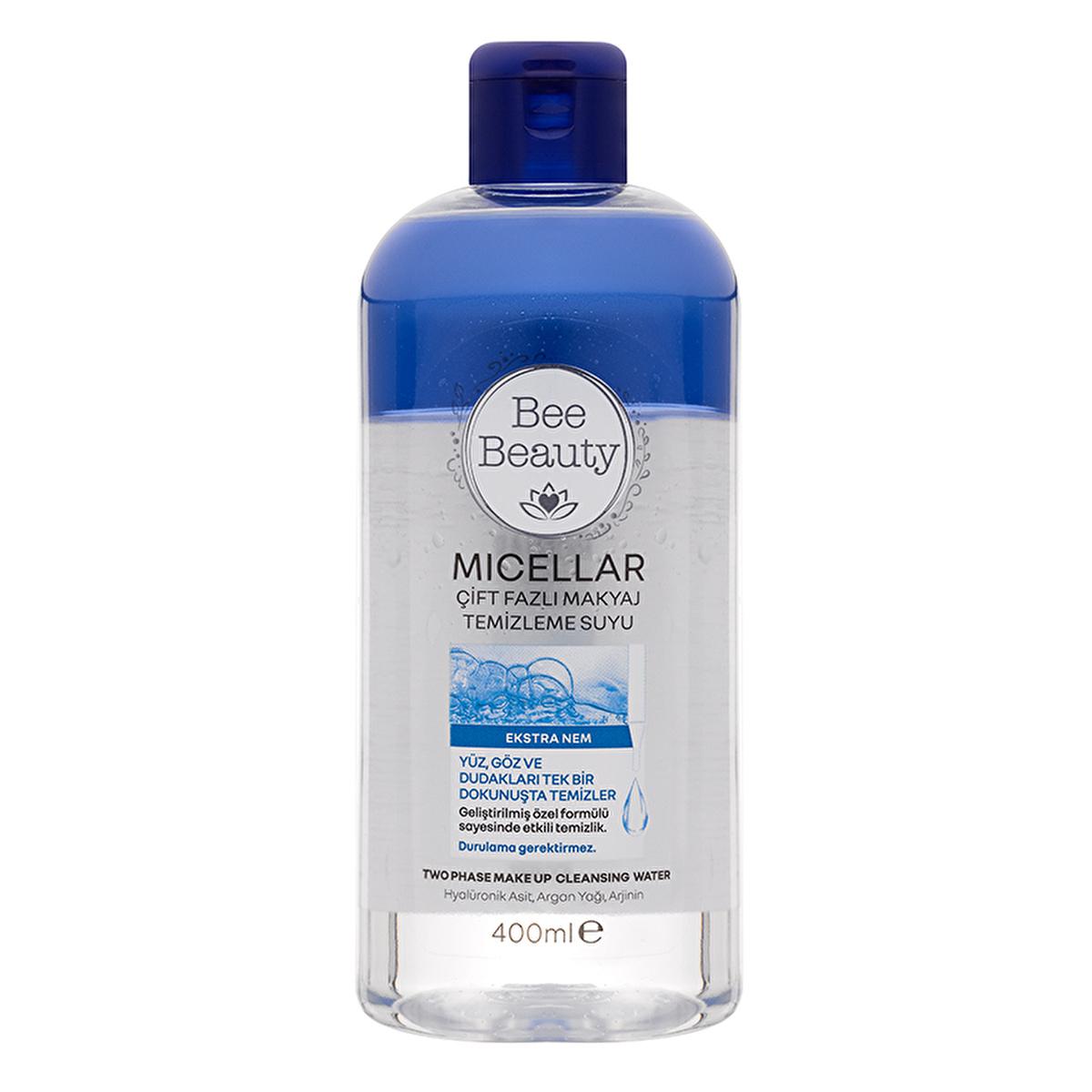 Bee Beauty Micellar Makeup Remover - Gentle, Hydrating, and Effective for Sensitive Skin - 13.53 fl oz
