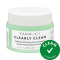 Farmacy Mini Clearly Clean Makeup Removing Cleansing Balm - Fragrance-Free, Vegan Skincare for Sensitive Skin