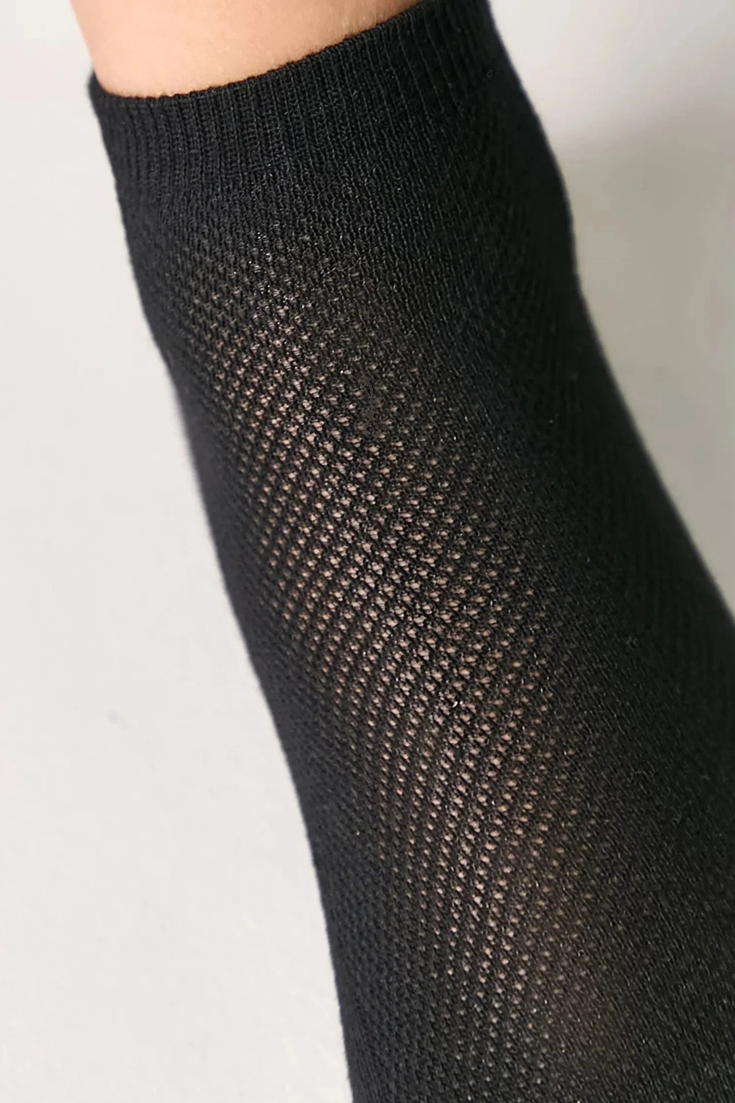 TheRanok.com Cotton Ankle Socks Conte Active - Mesh Pattern 484 — fabric or material detail