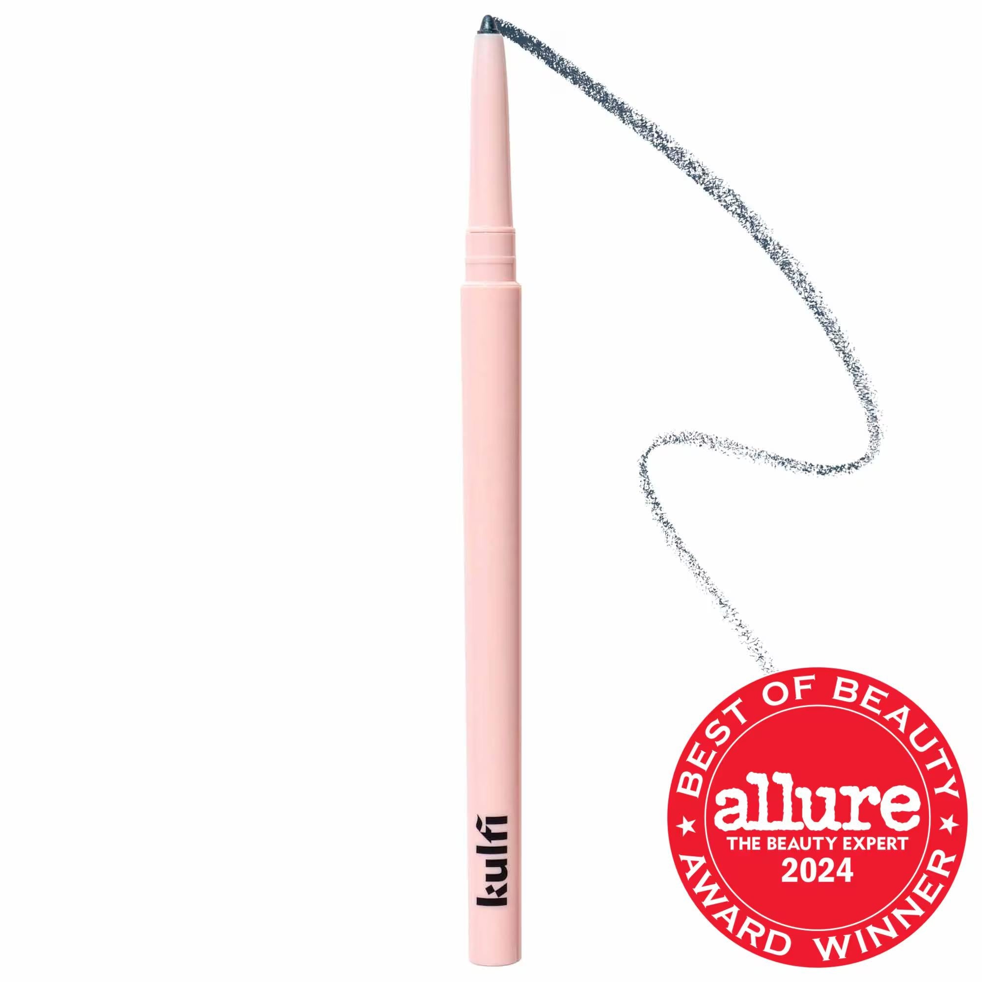 Underlined Kajal Waterproof Long-Wear Eyeliner - Cruelty-Free, Long-Lasting Eye Makeup with Aloe Vera & Vitamin E