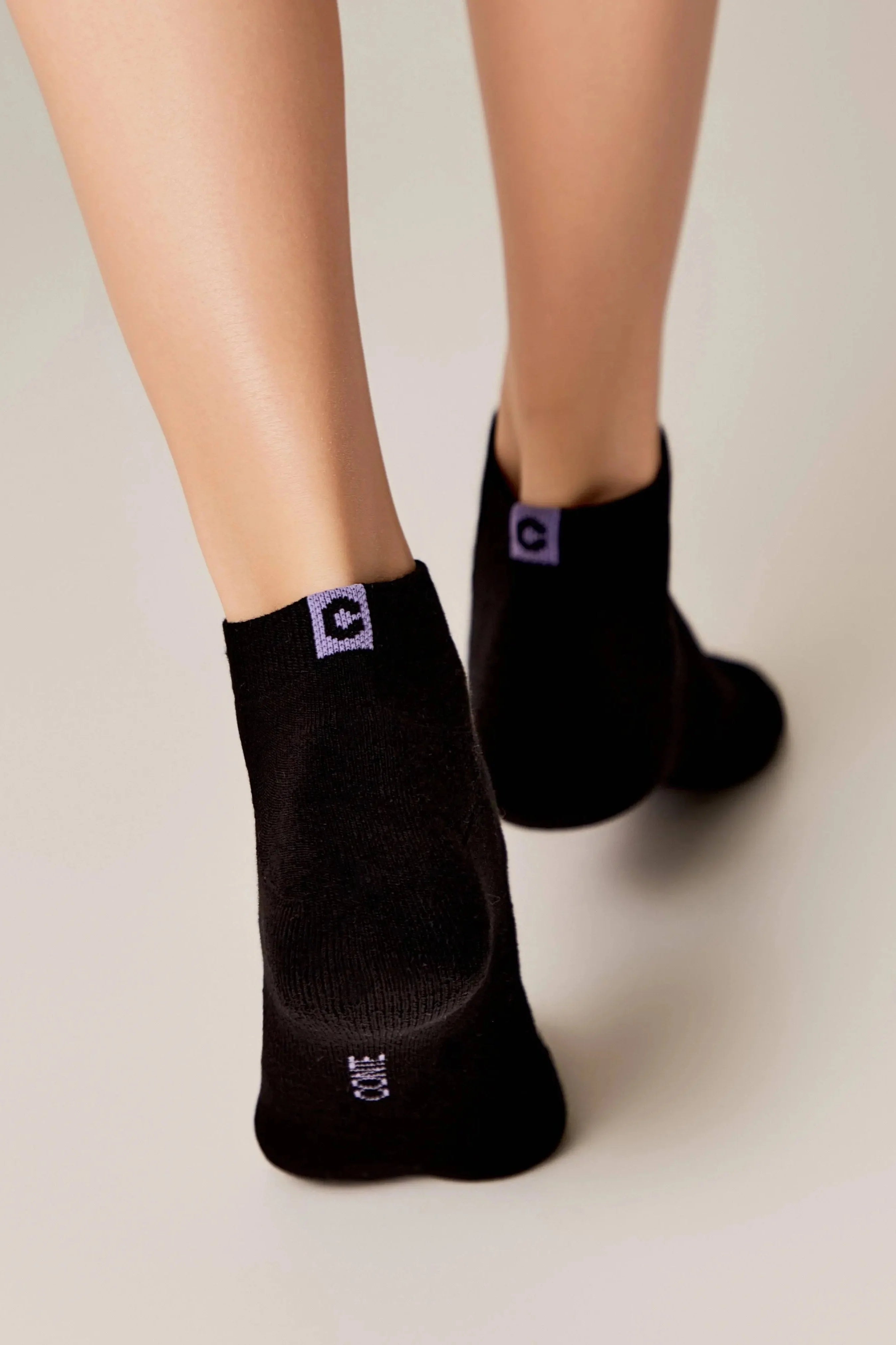 TheRanok.com Cotton Ankle Socks Conte Active 571 - Terry Foot — comparison shot