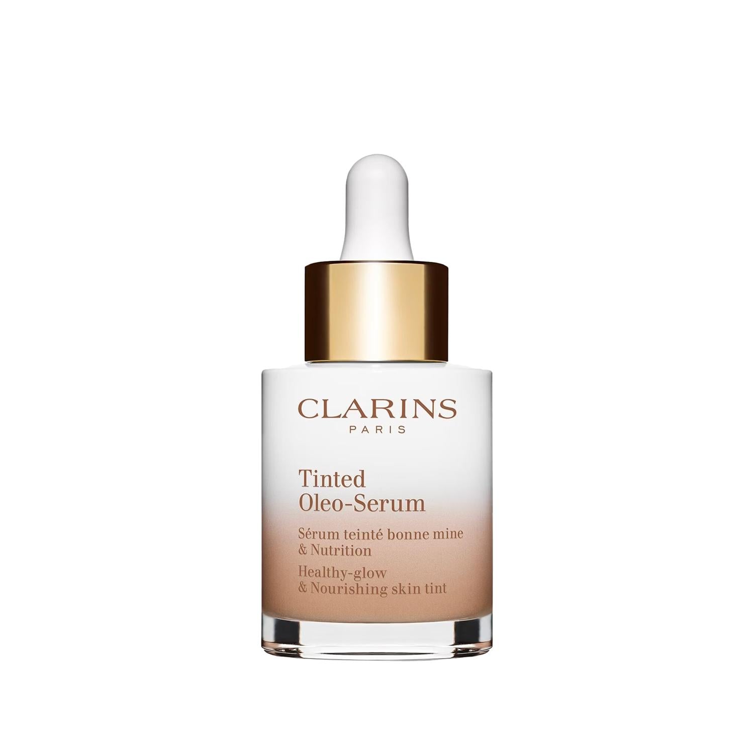 Clarins Tint Oleo Serum: Enhance Skin Tone with Light Coverage & Hydration | Natural Makeup Tinted Face Serum