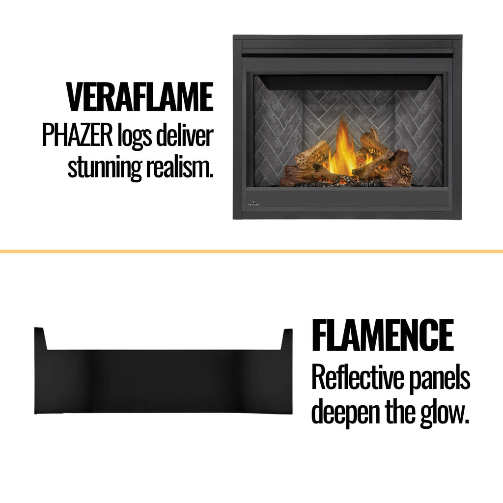 Napoleon Ascent 42 42-Inch Direct Vent Electronic Ignition Fireplace With Back-Up Control System [B42N/PTRE] (SAK96214) – SAK
