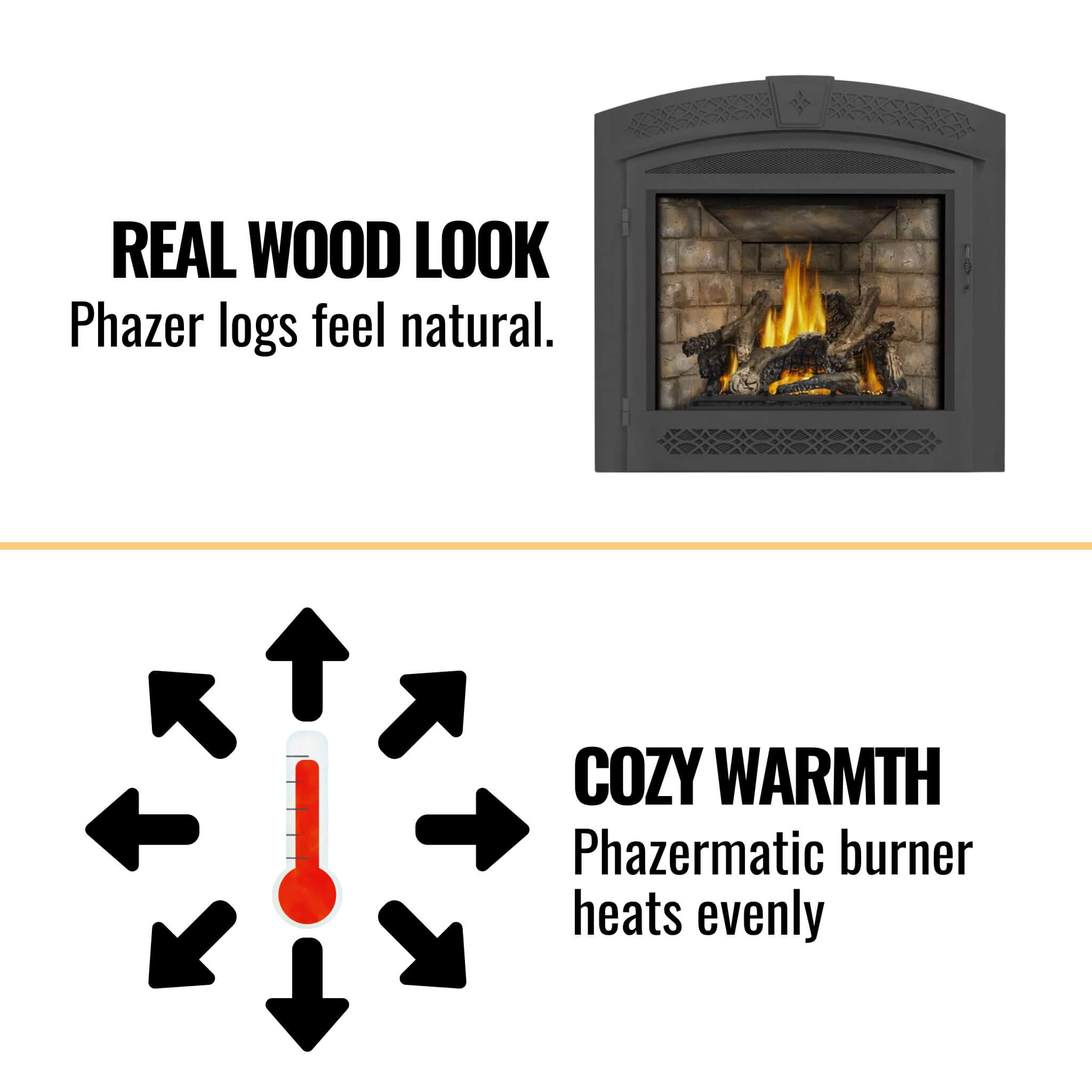 Napoleon Ascent 70 35-Inch Direct Vent Electronic Ignition Fireplace [GX70PTE/NTE-1] (SAK14829) – SAKSBY WHOLESALE, view 6