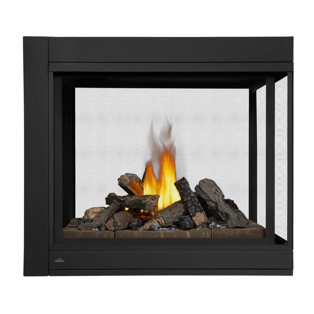 Napoleon Ascent Multi-View 3-Sided Log Set Direct Vent Natural Gas Fireplace [BHD4PNA] (SAK75492) – SAKSBY WHOLESALE