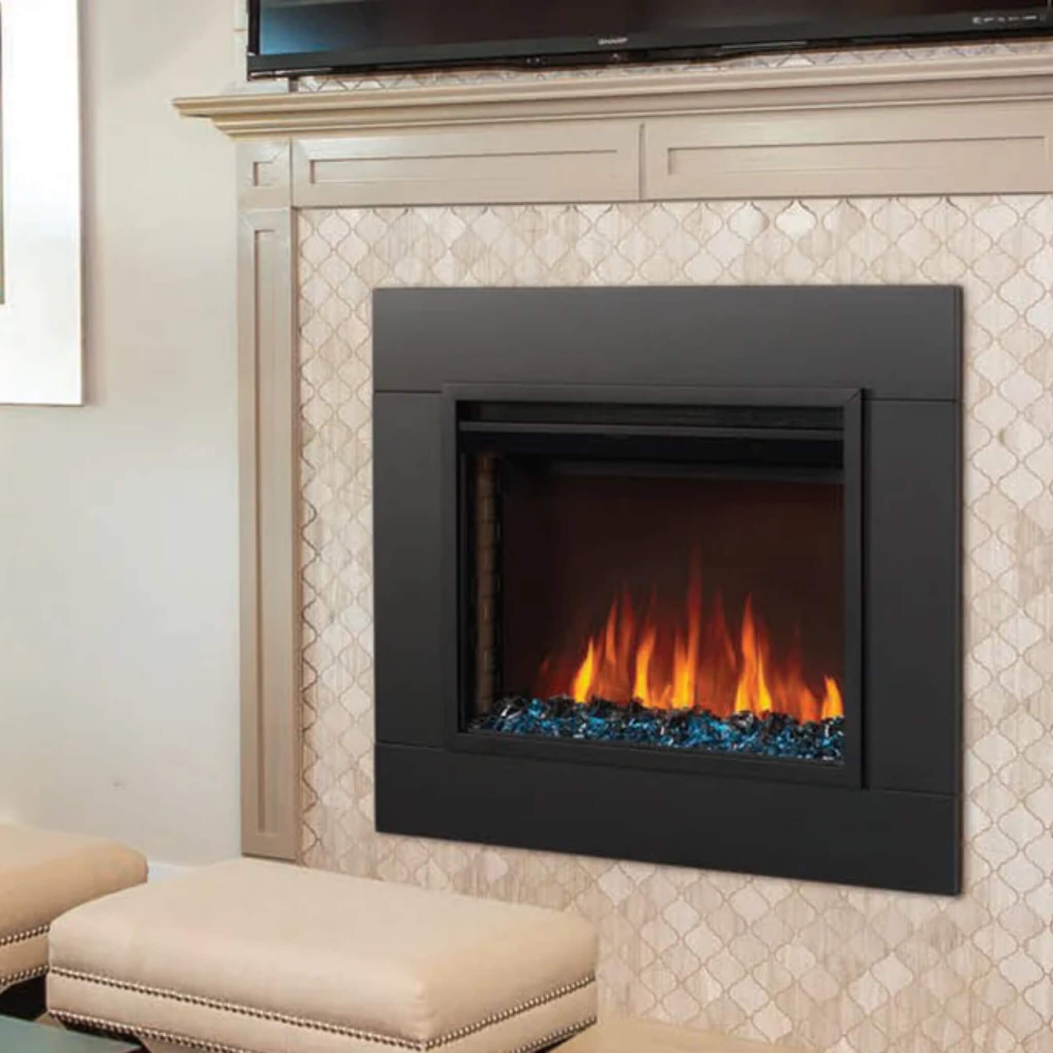 Napoleon Cineview Self-Trimming Electric Fireplace Insert, 30" [NEFB30H] (SAK31022) – SAKSBY WHOLESALE, view 7