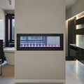 Napoleon Clearion Elite 60-Inch Fully Recessed See Thru Wall Mounted Electric Fireplace [NEFBD60HE] (SAK31716) – SAKSBY WHOLE