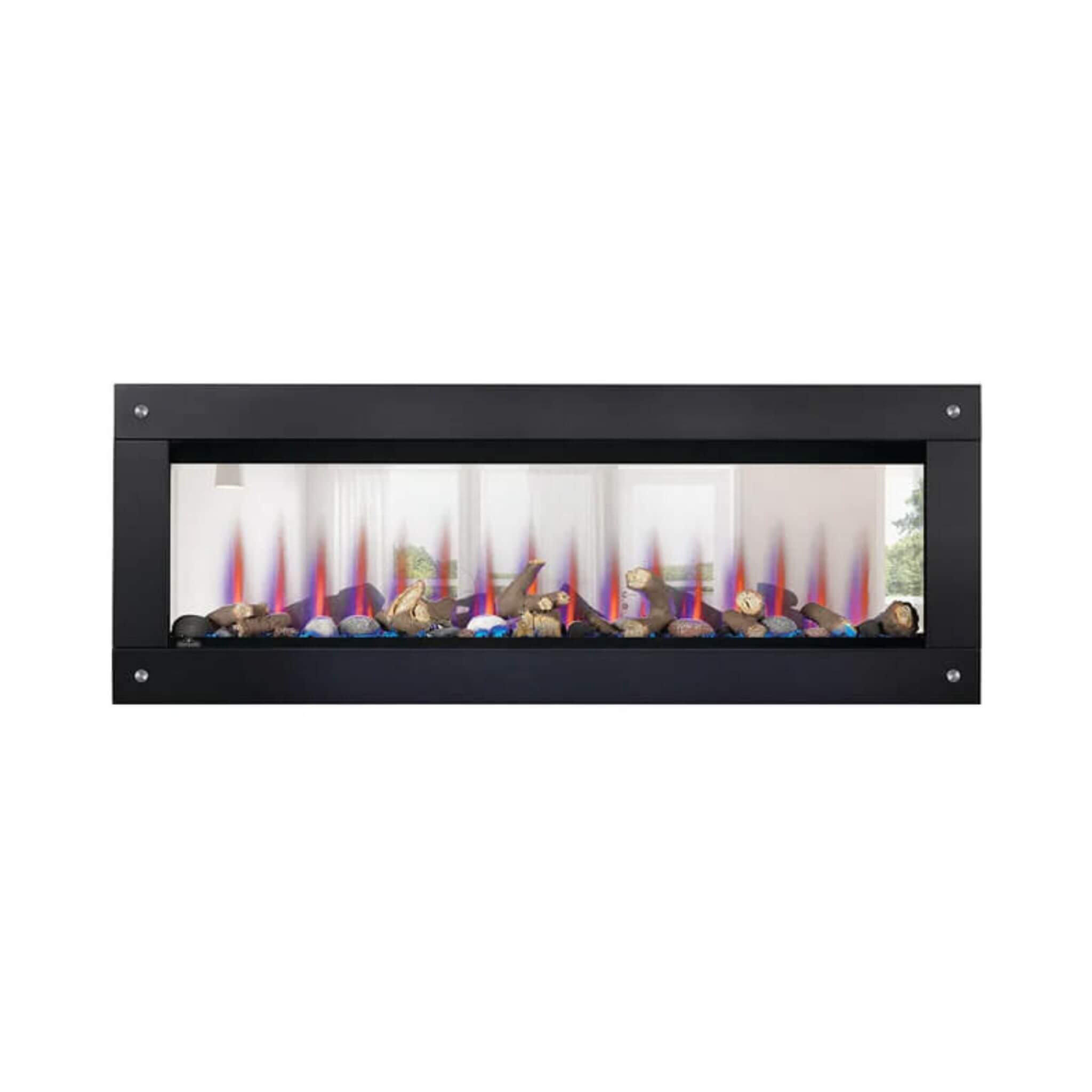 Napoleon Clearion Elite 60-Inch Fully Recessed See Thru Wall Mounted Electric Fireplace [NEFBD60HE] (SAK31716) – SAKSBY WHOLE