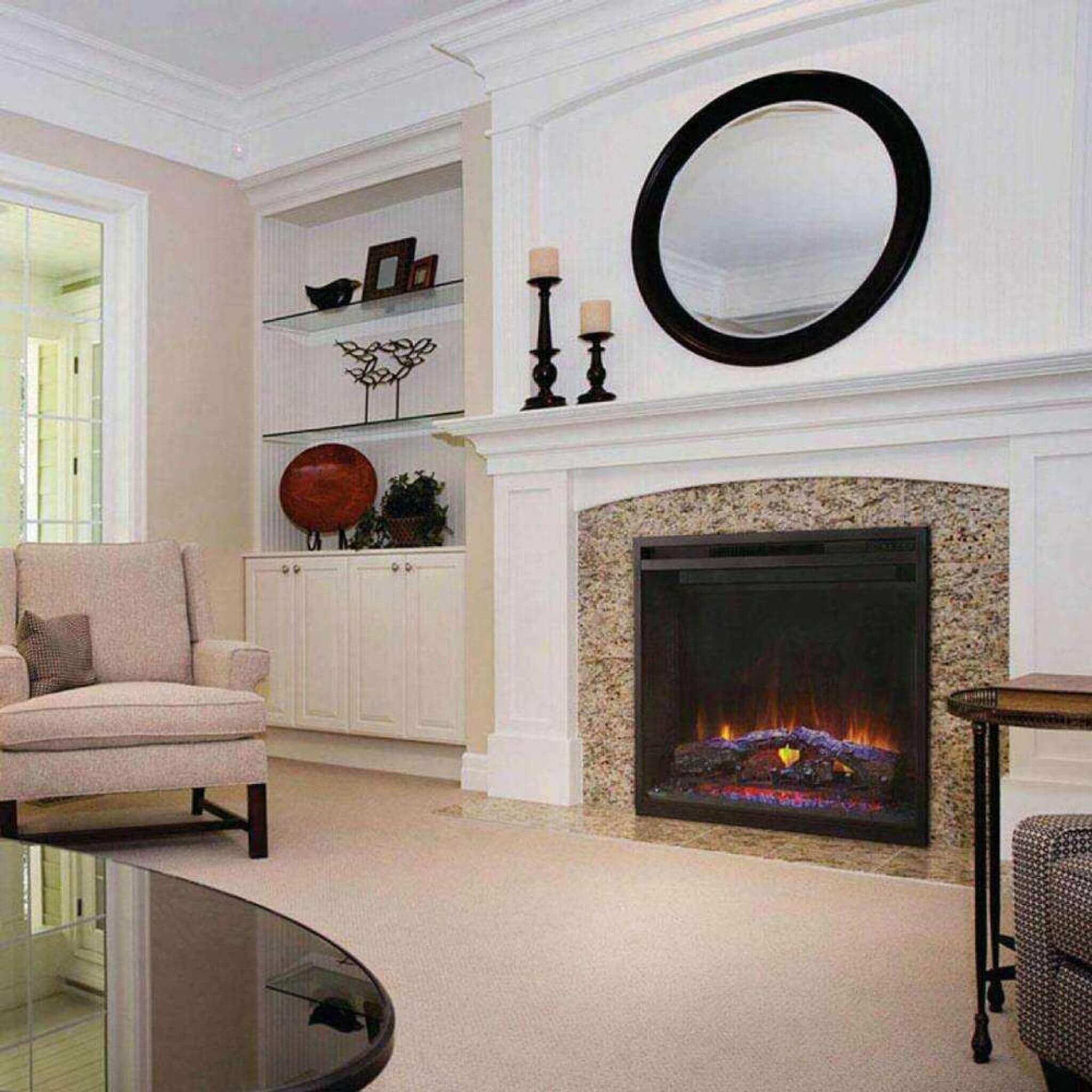 Napoleon Element Self-Trimming Built-In Electric Fireplace [NEFB36/42H-BS-1] (SAK58173) – SAKSBY WHOLESALE, view 8