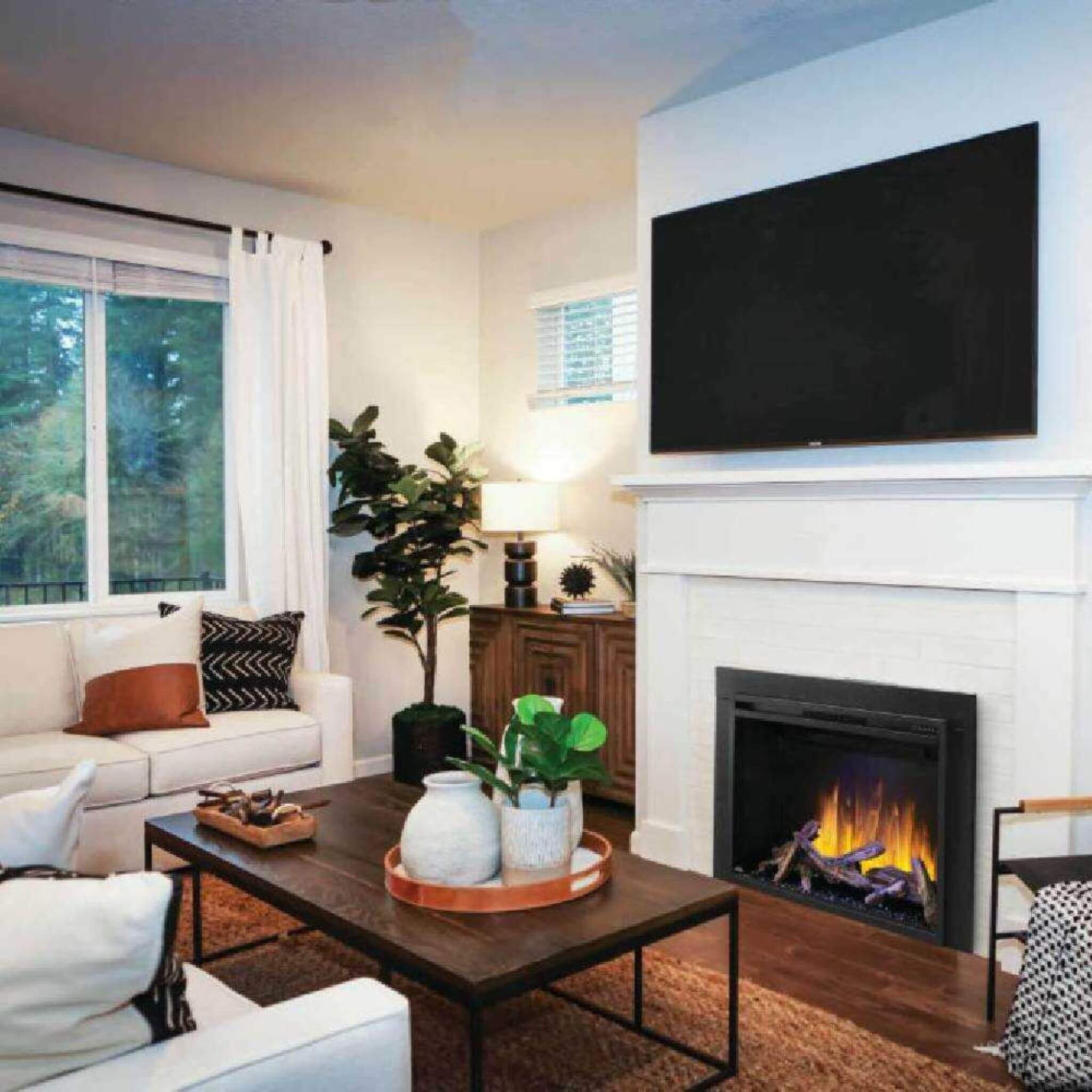 Napoleon Element Self-Trimming Built-In Electric Fireplace [NEFB36/42H-BS-1] (SAK58173) – SAKSBY WHOLESALE, view 9